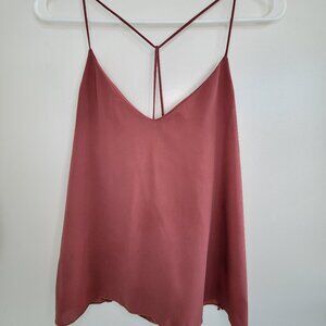 Flowy Spaghetti Strap Blouse